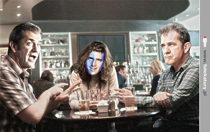 Mel Gibson w restauracji (Mel, Mel i Mel) - Długi i krótki