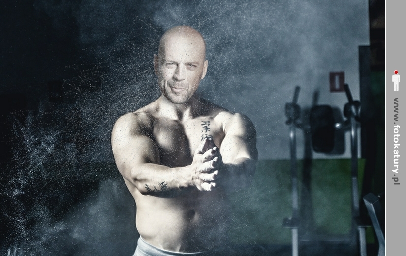Super projekt: Bruce Willis ćwiczy na siłowni. Będzie nowy film? - *** gwiazda