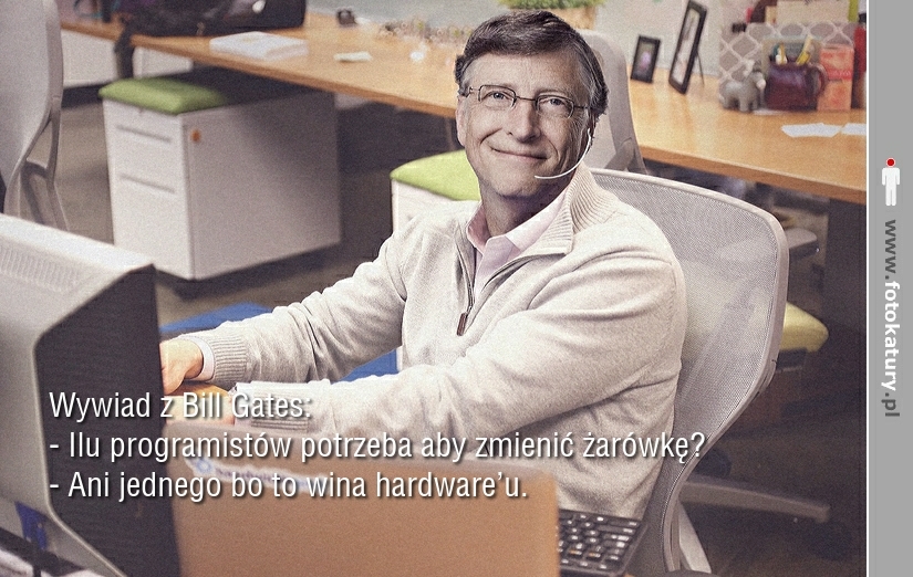 Bill Gates pracuje nad swoim nowym projektem  - Jamniczek - Anonim